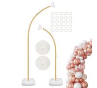 Balloon Arch Stand, Wedding Floor Decoration Frame, Bendable Backdrop Holder for Balloons and Flowers, Ideal for Anniversaries, Parties, Holiday Garland, Photography, Event Wedding Decor