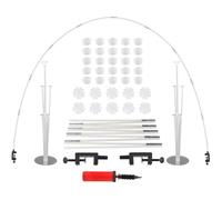 Balloon Arched Kit, 52Pcs Kit de Arche Ballon de Table Guirlande de Ballon Kit Arc Ballon avec Support de Ballon, Balloon Arch Semic