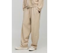 Balloon Fit Loopback MAN Script Embroidered Joggers homme - pierre - S, pierre