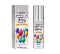 Balloon Gloss Spray, Shine Mist 60ml, Decorative Balloon Brightener - Adds Long-Lasting Sheen for Party Decor, Birthday Wedding Celebration Indoor Outdoor Events Travel and Commercial Use