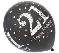 BALLOON pk6 27cm Age 21Sparkl