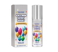 Balloon Shine Spray - Latex Glosser, 60ml Radiant Mist For Home Gathering, Polished Coating With Fast Drying, Finishing Agent, Protective Guard For Indoor Celebration, Birthday, Festival And Wedding