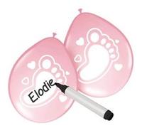 Balloons en écriture fille naissance, 6e MOSELOTA G