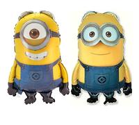 BALLOONSHOP Set de 30 'Despicable Me Minion Foil Ballons Dave et Stuart (CS126 + CS141) - Bleu, Jaune - Ballon - Anniversaire - Enfants-Unisexes