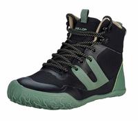 BALLOP Kuluba W Chaussures pieds nus pour enfants Turquoise - Chaussures de randonnée imperméables pour les aventures en plein air par tous les temps - Sensation naturelle de course, noir et vert, 29