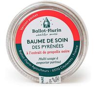 Ballot Flurin - Baume Soin Pyrénées BIO - Propolis noire - Protège et répare peau & lèvres- Certifié Comébio - 10 ml