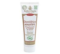Ballot-Flurin - Dentifrice Sourire - Blancheur naturelle, Anti-tâches - Respect de l'émail dentaire - Propolis noire bio - Dentifrice Bio - Convient aux enfants - Fabriqué en France - Tube de 50ml