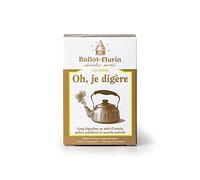 Ballot-Flurin - Oh, Je Digère Grog Digestif - Miel d'acacia, pollen polyfloral et menthe poivrée - Fabriqué en France125 g
