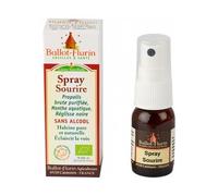 Ballot-Flurin - Spray Sourire - Haleine Naturelle - Propolis Bio & Plantes - 15ml - Fabriqué en France