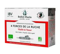 Ballot-Flurin Préparation Dynamisée Bio 4 Forces De La Ruche 10 Ampoules