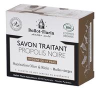 Ballot‑Flurin - Savon traitant Propolis noire Bio - 100 g
