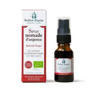 Ballot-Flurin - Spray Nomade d'Urgence - Spécial gorge - Action Intense - Propolis et Miel BIO - Fabriqué en France - 15 ml