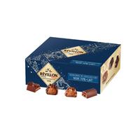 Ballotin de 30 chocolats Révillon : Assortiment de 13 recettes Noir et Lait - 310 gr