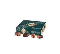 Ballotin de 8 chocolats Révillon : Assortiment de 8 recettes Noir et Lait - 80 gr