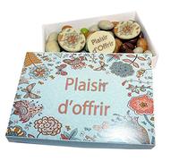 Ballotin de chocolat - COFFRET CADEAU LISEA MM - CHOCOLAT ARTISANAL 165g - COFFRET CADEAU CHOCOLAT (Plaisir d'offrir fleur)