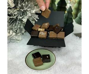 Ballotin de chocolat fins | moulage de noël - Chocolat Noel artisanal Chocodic (150g)