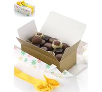 Ballotin de pralines belges de luxe 250 g, joliment emballé comme cadeau avec nœud. Sans conservateurs. Qualité supérieure absolue.