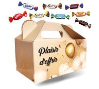 Ballotin Plaisir d'Offrir et son assortiment de 100 chocolats Célébrations