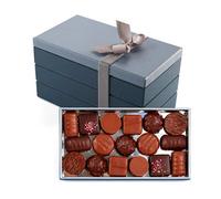 Ballotin premium de 49 chocolats noirs et au lait - Ballotin de 500g -49 choc.-