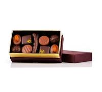 Ballotin premium de chocolats noirs et au lait - Ballotin 200g