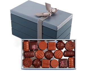 Ballotin premium de chocolats noirs et au lait - Ballotin de 510g (49 choc.)