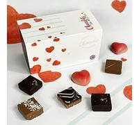Ballotin Saint valentin de 150g chocolat artisanaux personnalisé avec votre texte