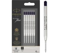 Ballpoint Pen Refills - Medium Point - Black Ink Quinkflow - Pack Of 6