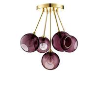 Design By Us - Ballroom Molecule Suspension Laiton/Pourpre Design by Us