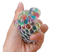 Balls d'exercices manuels, boule sensorielle arc-en-ciel jouet sensoriel de compression pour gérer le stress et l'anxiété, idéal pour la maison, les voyages, l'école et le bureau, convient pour les