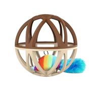 Balls for Cats - Bell Ball Interactive Cat Toys | Essais de jeu d'enrichissement pour, chiot, chien, poursuite intérieure, exercice, entraînement, cadeau d'anniversaire, g