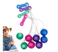 Balls Leto Clacker - sur Clack Noise Maker Swinging, Jouet pour Les et Les Adultes | Jouet rétro Sensory Fidget pour Le Plaisir de la fête, Le Jeu d'équilibre, Le Jeu de Coordination,