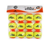 Balls Unlimited Stage 2 Tennis Balls Bag 12 Units Jaune