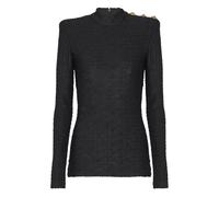 Balmain - Classic LS Top - Femme - Tops - Noir - Taille: 40 FR