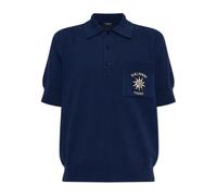 Balmain - Cotton Sun Polo - Homme - Pulls - Bleu - Taille: 2XL
