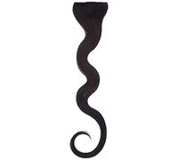 Balmain DoubleHair Extensions de cheveux humains Longueur 55 cm Numéro 1 Noir 0,055 kg