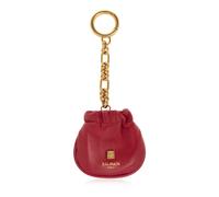 Balmain, Femme, Accessoires, Rouge, Taille: ONE Size Pulse Leather Key Ring
