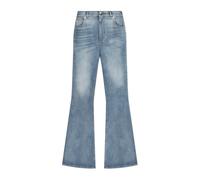 Balmain, Femme, Jeans, Bleu, Taille: 38 FR Jean à jambes évasées