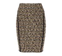 Balmain, Femme, Jupes, Jaune, Taille: 34 FR Jupe en tweed lurex