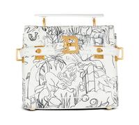 Balmain, Femme, Sacs, Blanc, Taille: ONE Size Disney x : The Lion King - Bag B-Buzz 23 printed Precocious Child