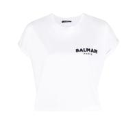 Balmain, Femme, Tops, Blanc, Taille: 42 FR Hauts