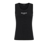 Balmain - Gilet brodé - Femme - Tops - Noir - Taille: 42 FR