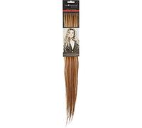 Balmain HairXpression Lot de 25 cheveux humains 50 cm de long 20 brun clair Blond clair 190 g