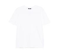 Balmain, Homme, Tops, Blanc, Taille: XL T-shirt avec logo vintage en gel