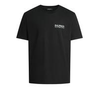 Balmain, Homme, Tops, Noir, Taille: XS Mirror T-shirt