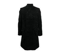 Balmain - Manteau Astrakan - Homme - Manteaux - Noir - Taille: L