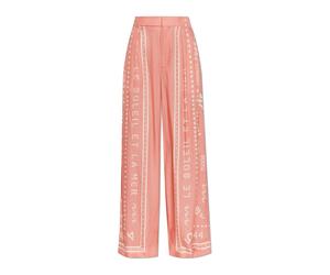 Balmain - Pleated Pantalons - Femme - Pantalons - Rose - Taille: 34 FR