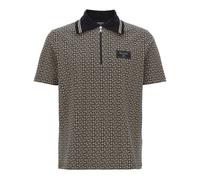 Balmain - Polo avec Monogramme - Homme - Tops - Beige - Taille: L