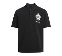 Balmain - Polo imprimé College - Homme - Tops - Noir - Taille: S