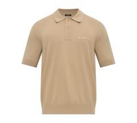 Balmain - Polo Vintage Brodé - Homme - Tops - Beige - Taille: 3XL