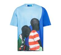 Balmain - T-shirt à Manches Courtes - Homme - Tops - Bleu - Taille: XS
